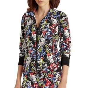 Lauren Ralph Lauren Women's Multi-Color Floral Print 1/4 Zip Jacket, Size XS